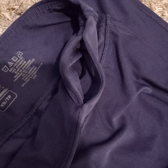 Athletic works dri-more tech purple athletic leggings size XS - Picture 9 of 10